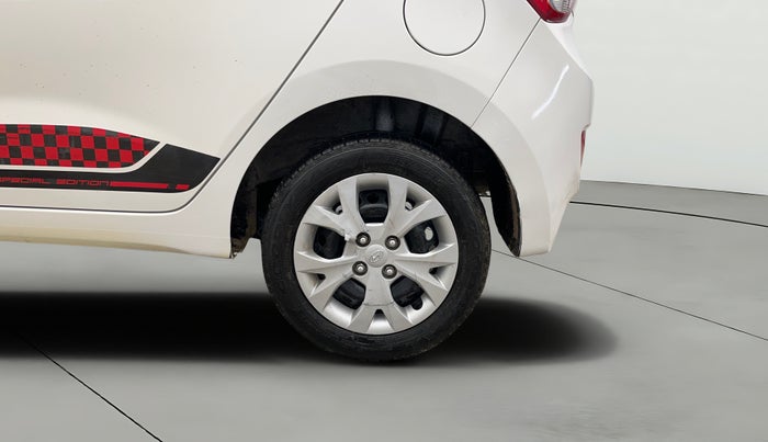 2016 Hyundai Grand i10 1.2 SPORTZ PRIME EDITION VTVT, Petrol, Manual, 36,860 km, Left Rear Wheel