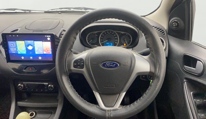 2015 Ford New Figo TITANIUM 1.2 PETROL MT, Petrol, Manual, 75,224 km, Steering Wheel Close Up