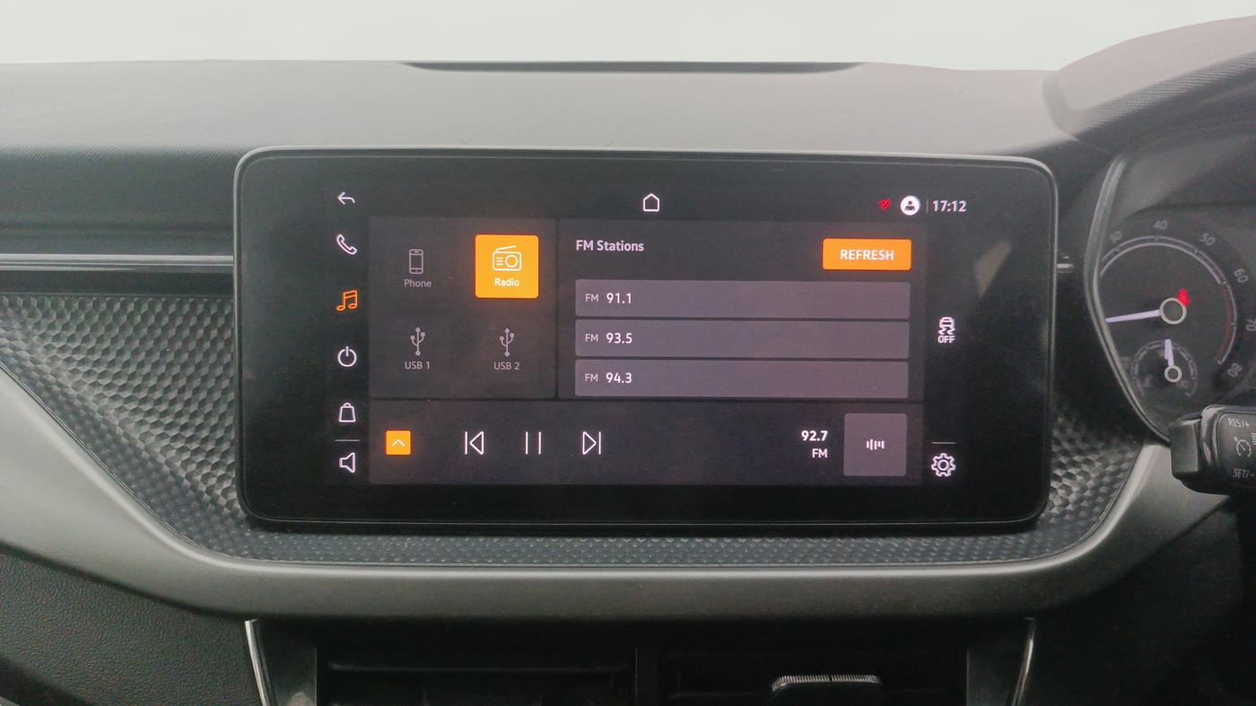 2021 Skoda KUSHAQ AMBITION 1.0L TSI AT, Petrol, Automatic, 70,775 km, Air Conditioner