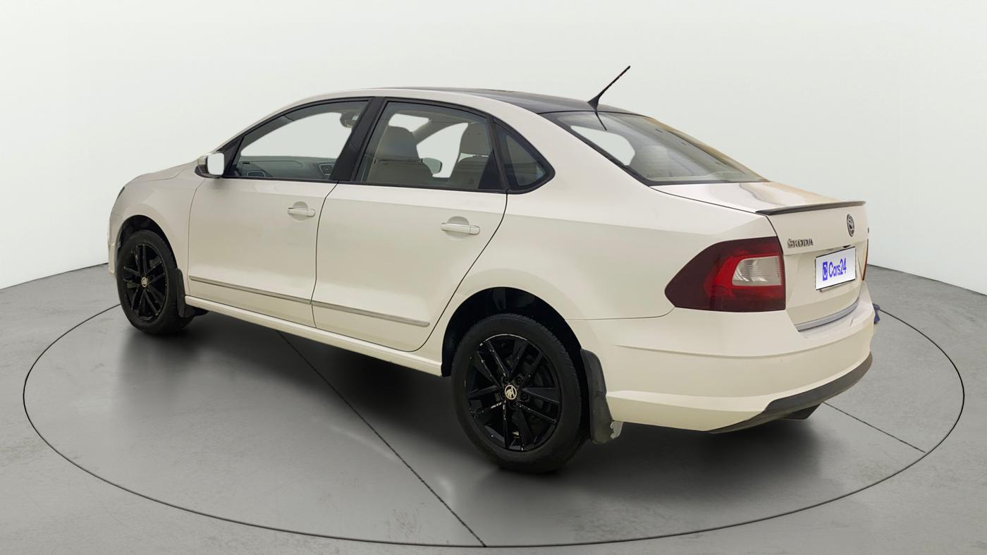 2018 Skoda Rapid STYLE 1.6 MPI AT, Petrol, Automatic, 91,861 km, Left Back Diagonal