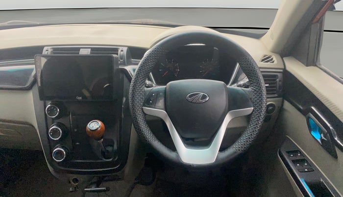 2016 Mahindra Kuv100 K8 D 6 STR, Diesel, Manual, 73,673 km, Steering Wheel Close Up