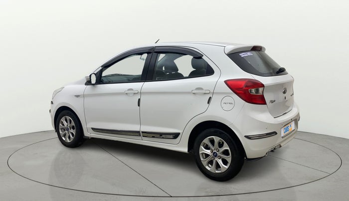 2015 Ford New Figo TITANIUM 1.2 PETROL MT, Petrol, Manual, 75,224 km, Left Back Diagonal
