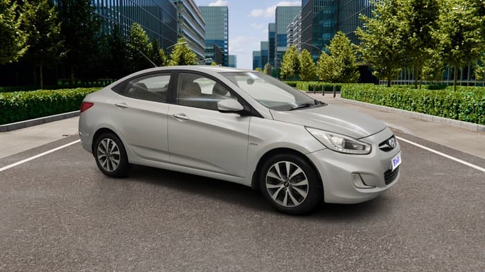 2014 Hyundai Verna FLUIDIC 1.6 CRDI SX OPT AT, Diesel, Automatic, 74,245 km, Right Front Diagonal