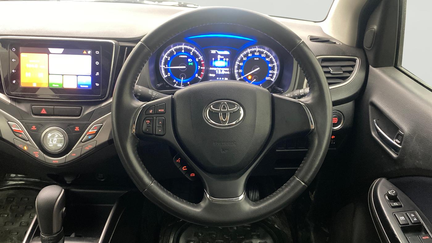 2020 Toyota Glanza V CVT, Petrol, Automatic, 42,083 km, Steering Wheel Close Up