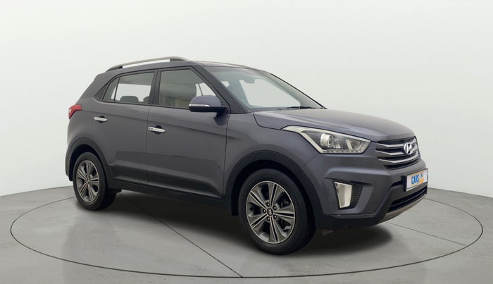 2017 Hyundai Creta SX PLUS AT 1.6 PETROL, Petrol, Automatic, 1,13,645 km, Right Front Diagonal