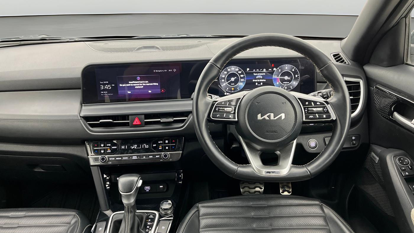 2023 KIA SELTOS  GTX PLUS 1.5 DIESEL AT, Diesel, Automatic, 37,875 km, Steering Wheel Close Up