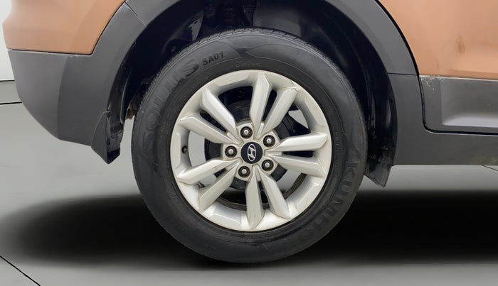 2016 Hyundai Creta SX PLUS 1.6 PETROL, Petrol, Manual, 59,728 km, Right Rear Wheel