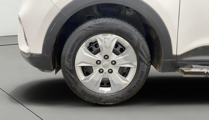 2018 Hyundai Creta E PLUS 1.6 PETROL, CNG, Manual, 47,131 km, Left Front Wheel