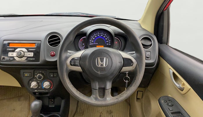 2015 Honda Brio VX AT, Petrol, Automatic, 72,371 km, Steering Wheel Close Up