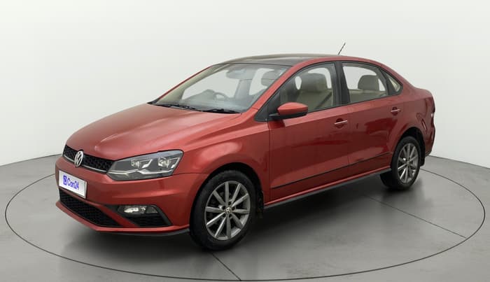2019 Volkswagen Vento HIGHLINE PLUS 1.2 AT, Petrol, Automatic, 91,070 km, Left Front Diagonal