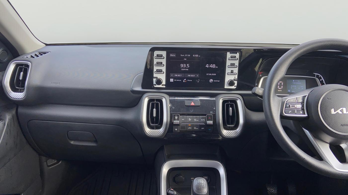 2023 KIA SONET HTX PLUS 1.0 IMT, Petrol, Manual, 17,702 km, Air Conditioner