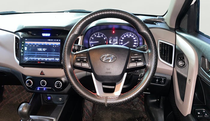 2018 Hyundai Creta E PLUS 1.6 PETROL, Petrol, Manual, 73,509 km, Steering Wheel Close Up