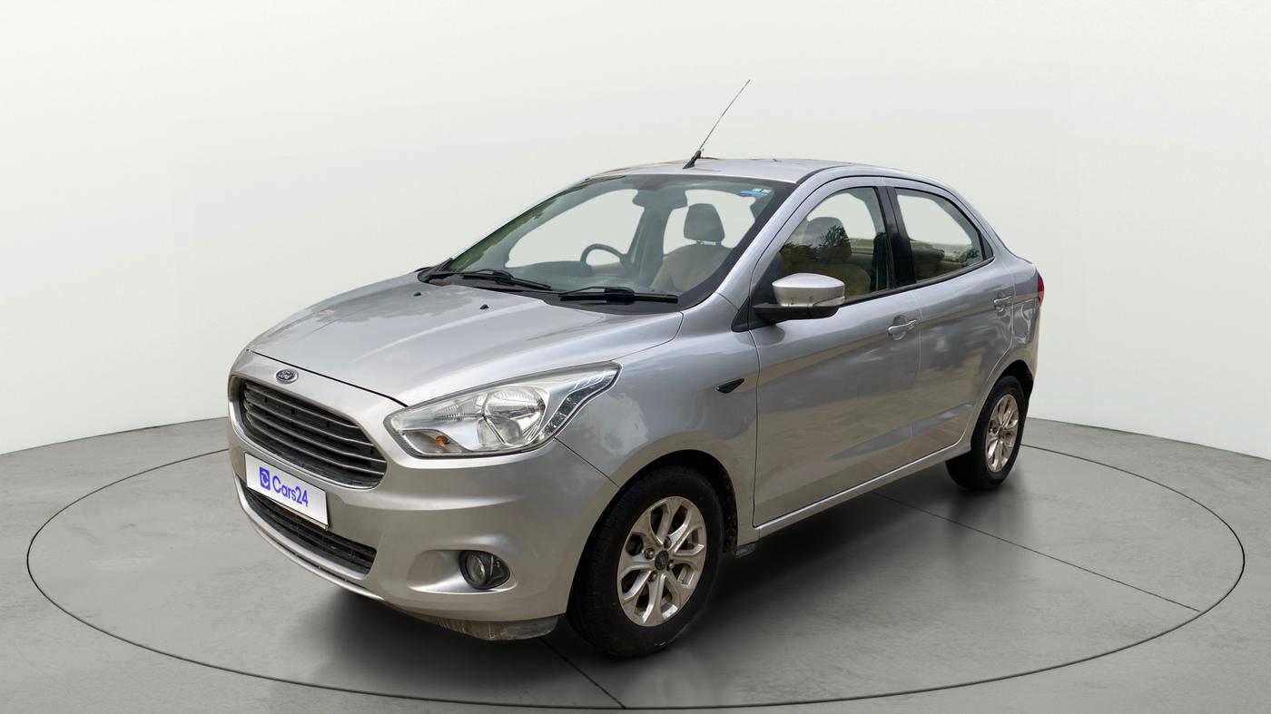 2017 Ford Figo Aspire TITANIUM 1.2 PETROL, Petrol, Manual, 67,333 km, Left Front Diagonal