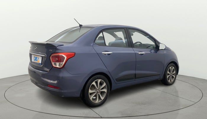 2014 Hyundai Xcent SX AT 1.2 (O), CNG, Automatic, 1,20,410 km, Right Back Diagonal