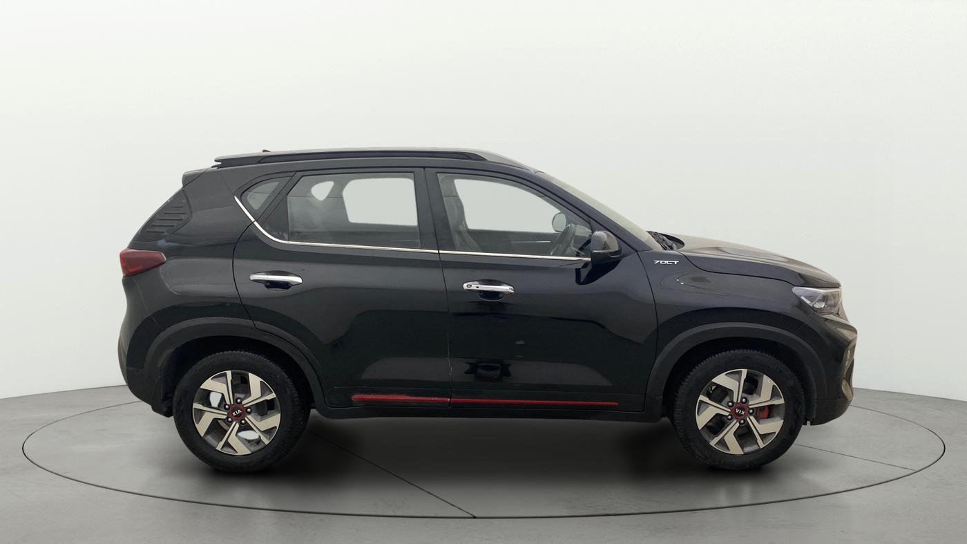 2020 KIA SONET GTX PLUS 1.0 DCT, Petrol, Automatic, 38,516 km, Right Side View