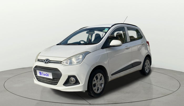 2016 Hyundai Grand i10 SPORTZ 1.2 KAPPA VTVT, Petrol, Manual, 15,427 km, Left Front Diagonal