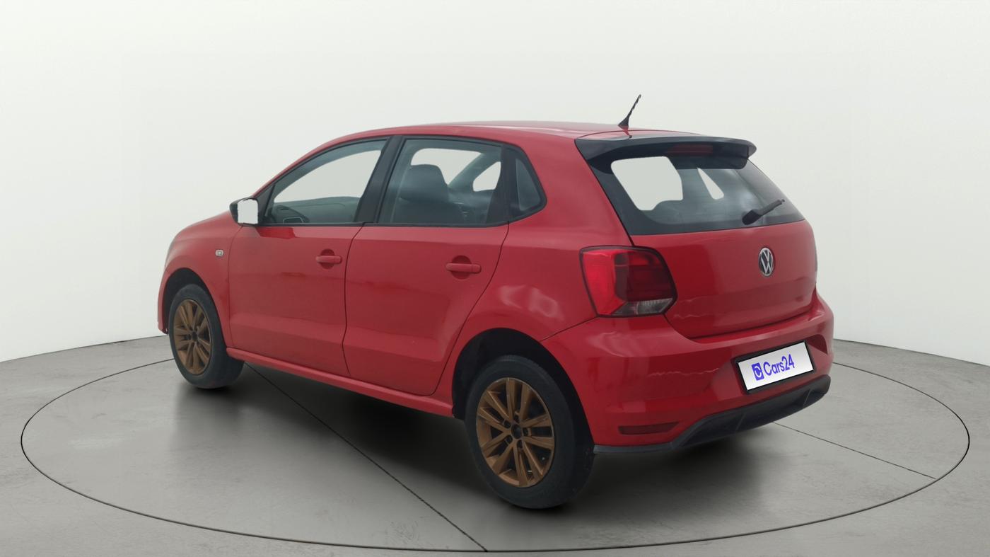 2015 Volkswagen Polo GT TSI AT, Petrol, Automatic, 1,00,034 km, Left Back Diagonal