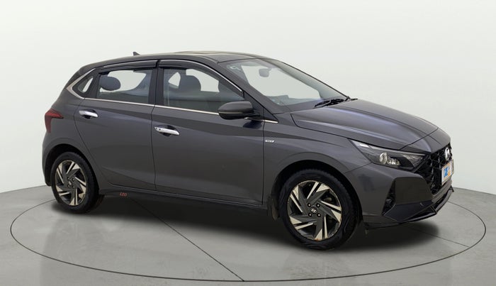 2021 Hyundai NEW I20 ASTA (O) 1.0 TURBO GDI DCT, Petrol, Automatic, 37,692 km, Right Front Diagonal