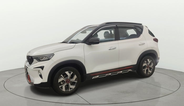 2022 KIA SONET HTX 1.0 IMT, Petrol, Manual, 17,963 km, Left Front Diagonal