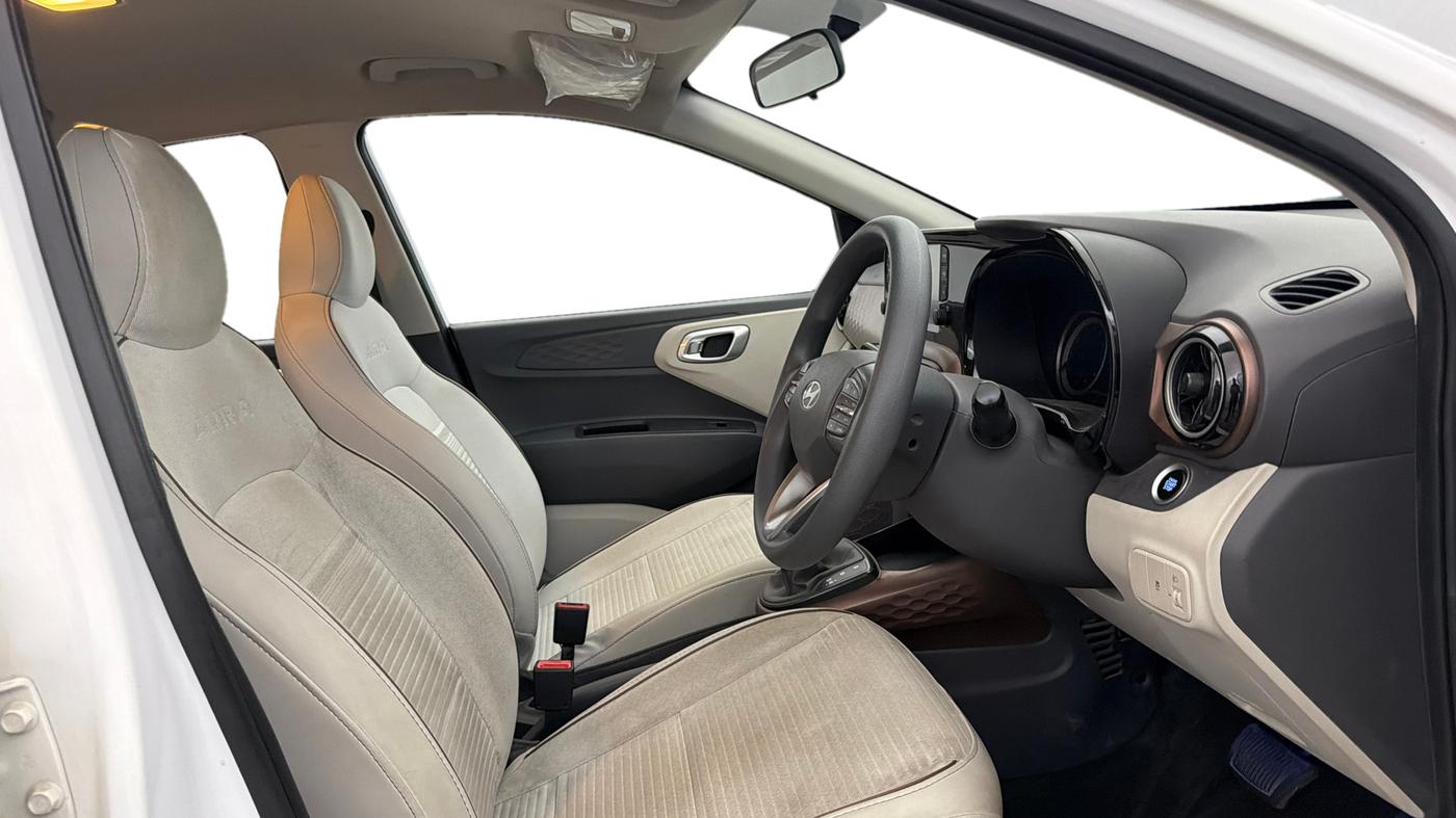 2023 Hyundai AURA SX PLUS 1.2 AMT, Petrol, Automatic, 14,929 km, Right Side Front Door Cabin