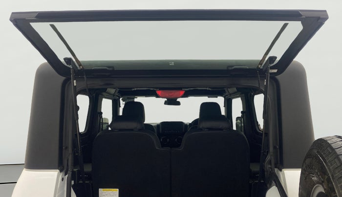 2024 Mahindra Thar LX P 2WD AT HT, Petrol, Automatic, 8,880 km, Boot Door Open