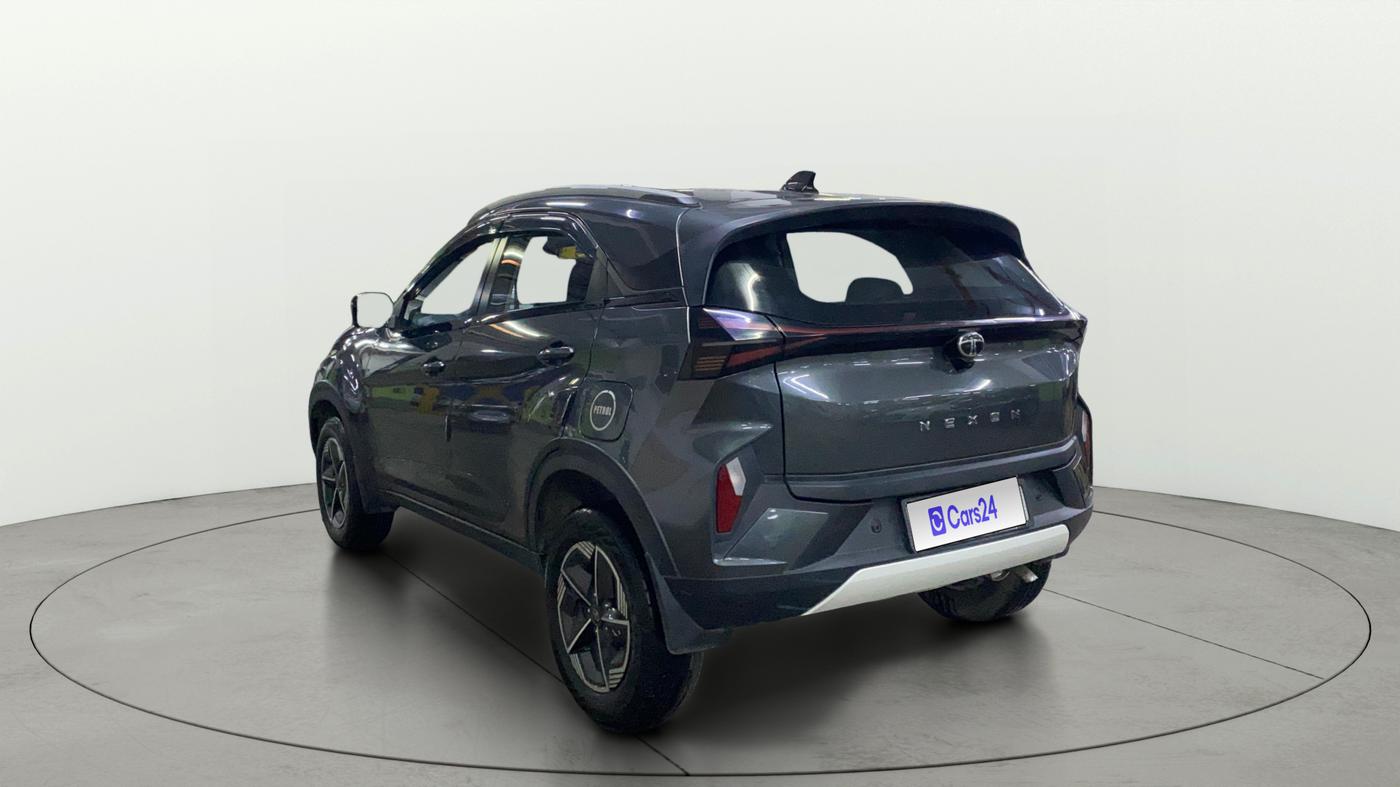 2024 Tata NEXON CREATIVE+ DCA 1.2 PETROL, Petrol, Automatic, 37,395 km, Left Back Diagonal