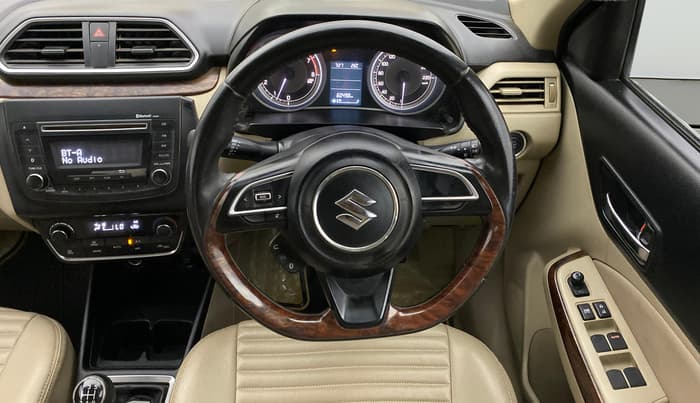 2018 Maruti Dzire ZXI, Petrol, Manual, 60,468 km, Steering Wheel Close Up