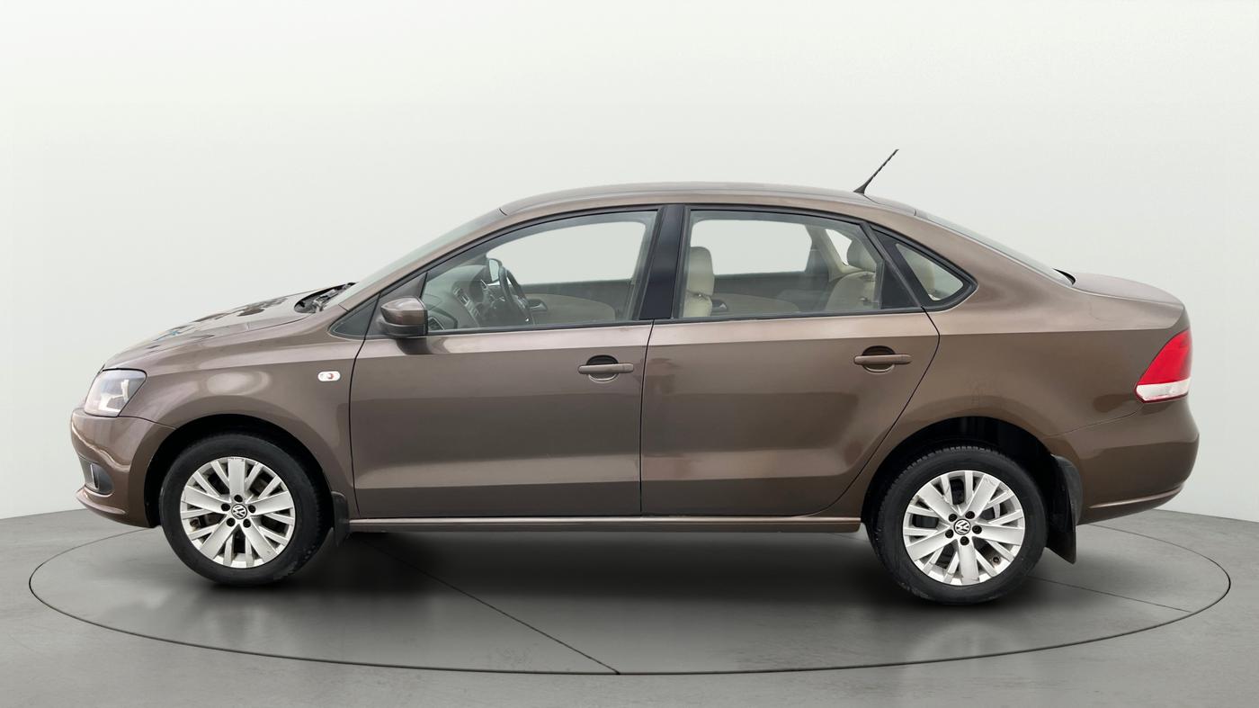 2015 Volkswagen Vento HIGHLINE PETROL AT, Petrol, Automatic, 76,859 km, Left Side