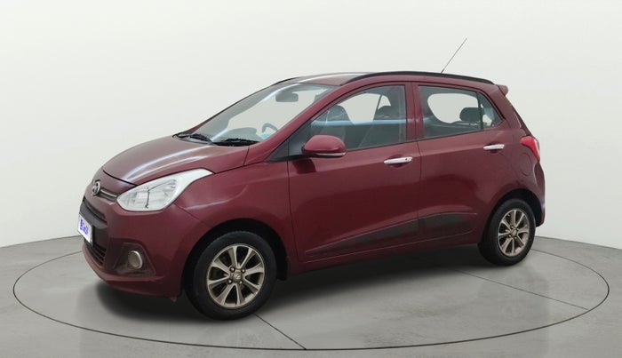 2015 Hyundai Grand i10 ASTA (O) 1.2 KAPPA VTVT, Petrol, Manual, 64,107 km, Left Front Diagonal