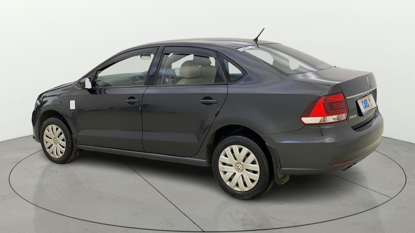 2015 Volkswagen Vento COMFORTLINE 1.6, Petrol, Manual, 45,335 km, Left Back Diagonal