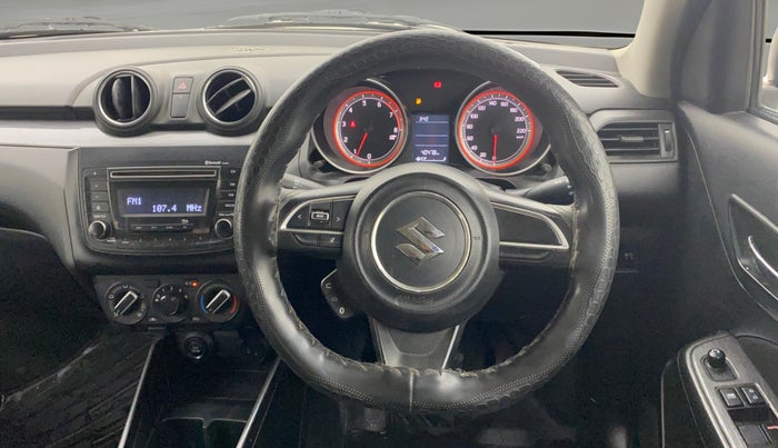 2019 Maruti Swift VXI, Petrol, Manual, 40,477 km, Steering Wheel Close Up