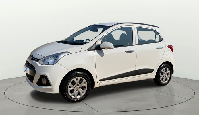 2015 Hyundai Grand i10 SPORTZ 1.2 KAPPA VTVT, Petrol, Manual, 38,403 km, Left Front Diagonal