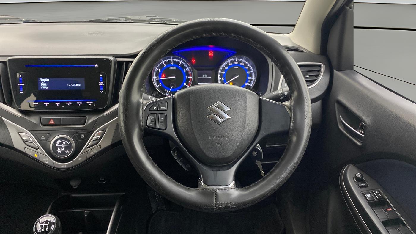 2022 Maruti Baleno DELTA PETROL 1.2, Petrol, Manual, 25,025 km, Steering Wheel Close Up