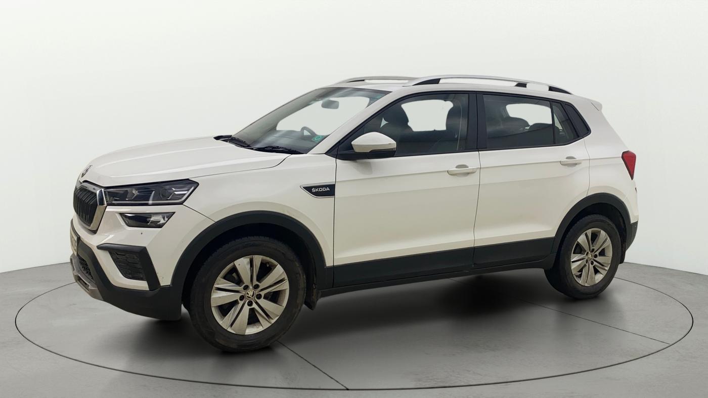 2021 Skoda KUSHAQ AMBITION 1.0L TSI MT, Petrol, Manual, 91,398 km, Left Front Diagonal