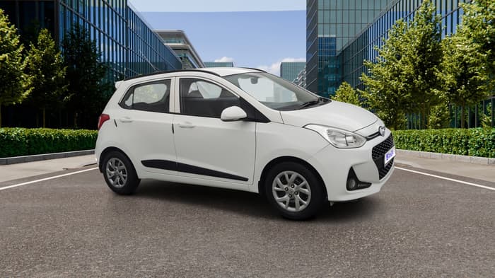 2019 Hyundai Grand i10 SPORTZ 1.2 KAPPA VTVT, Petrol, Manual, 65,227 km, Right Front Diagonal