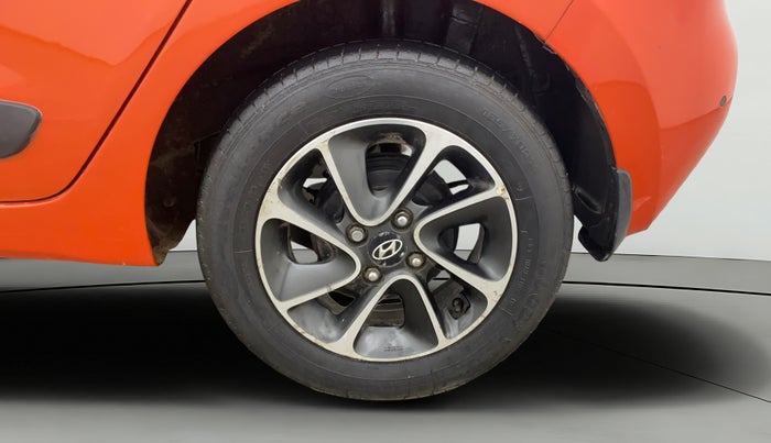 2018 Hyundai Grand i10 SPORTZ (O) AT 1.2 KAPPA VTVT, Petrol, Automatic, 59,569 km, Left Rear Wheel