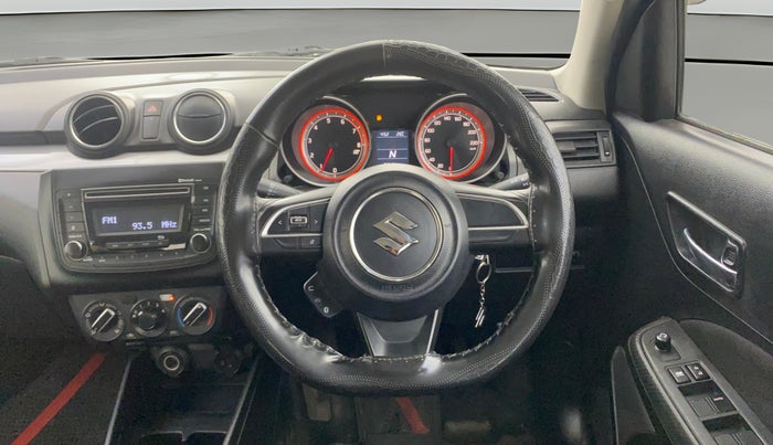 2019 Maruti Swift VXI AMT, Petrol, Automatic, 57,492 km, Steering Wheel Close Up
