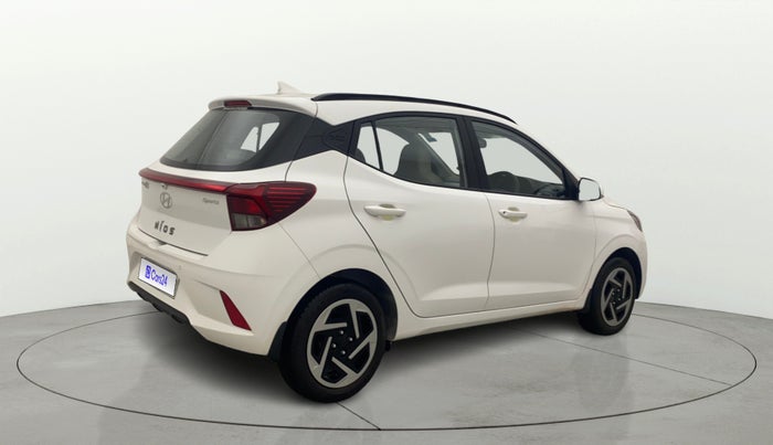 2025 Hyundai GRAND I10 NIOS SPORTZ 1.2 KAPPA VTVT, Petrol, Manual, 3,074 km, Right Back Diagonal