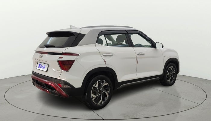 2021 Hyundai Creta SX (O) AT 1.5 DIESEL, Diesel, Automatic, 1,16,665 km, Right Back Diagonal