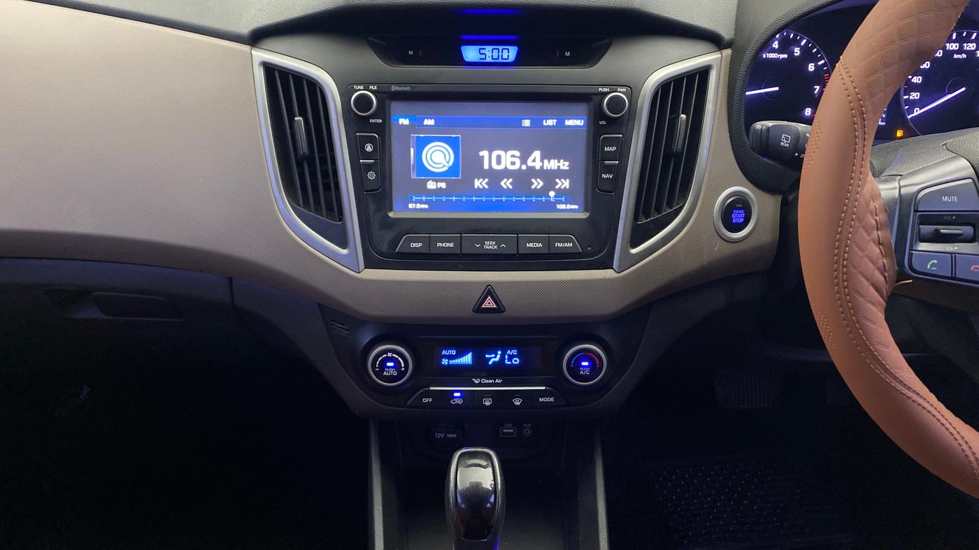 2017 Hyundai Creta SX PLUS AT 1.6 PETROL, Petrol, Automatic, 37,410 km, Air Conditioner