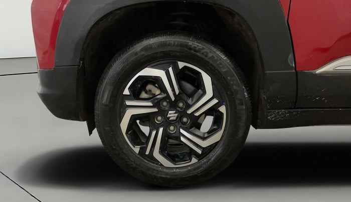 2022 Maruti BREZZA ZXI + SMART HYBRID DUAL TONE, Petrol, Manual, 50,627 km, Left Front Wheel