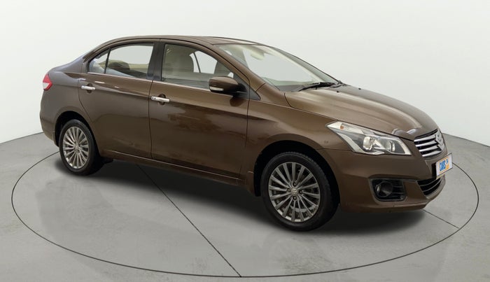 2017 Maruti Ciaz ZXI+, Petrol, Manual, 62,064 km, Right Front Diagonal