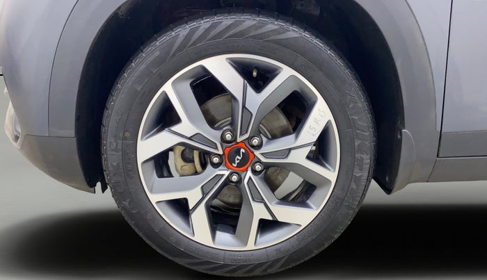 2021 KIA SELTOS X LINE 1.4 PETROL DCT, Petrol, Automatic, 50,082 km, Left Front Wheel