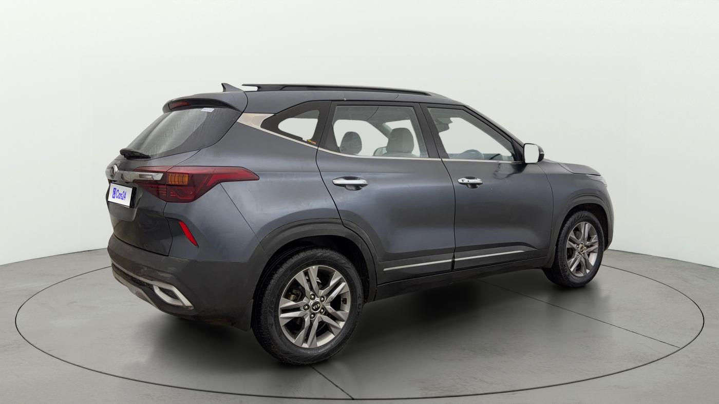 2020 KIA SELTOS HTX IVT 1.5 PETROL, Petrol, Automatic, 91,134 km, Right Back Diagonal
