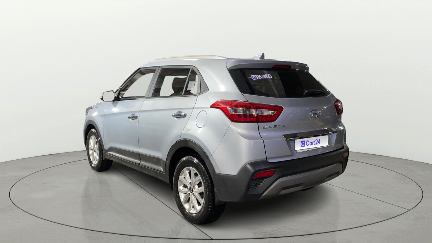2020 Hyundai Creta SX AT 1.6 DIESEL, Diesel, Automatic, 24,549 km, Left Back Diagonal