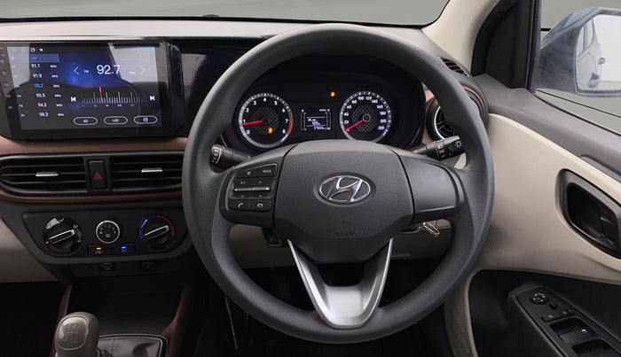 2022 Hyundai AURA S 1.2 CNG, CNG, Manual, 37,661 km, Steering Wheel Close Up