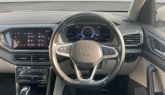 2022 Volkswagen TAIGUN TOPLINE 1.0 TSI AT, Petrol, Automatic, 88,974 km, Steering Wheel Close Up