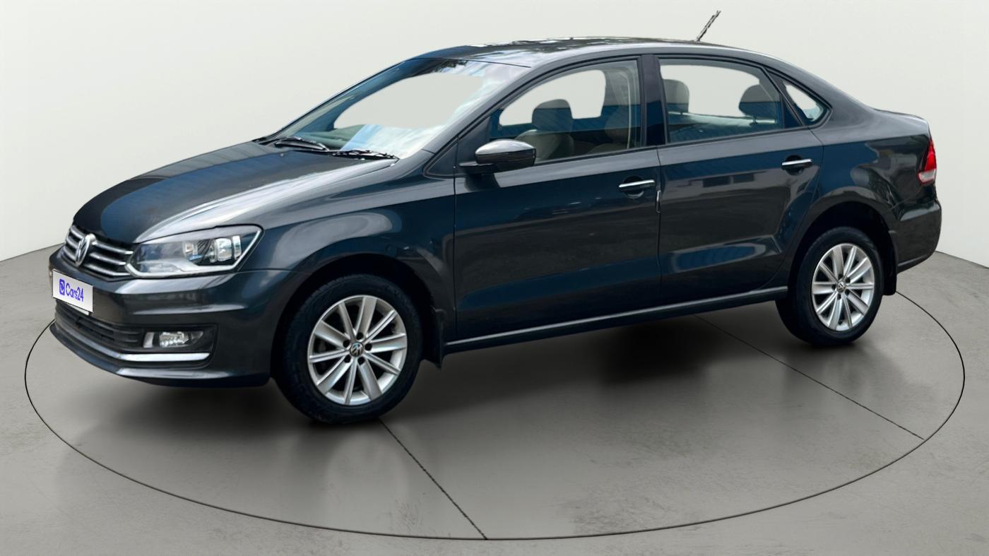 2016 Volkswagen Vento HIGHLINE PETROL AT, Petrol, Automatic, 25,550 km, Left Front Diagonal