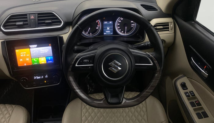 2021 Maruti Dzire ZXI AMT, Petrol, Automatic, 75,765 km, Steering Wheel Close Up