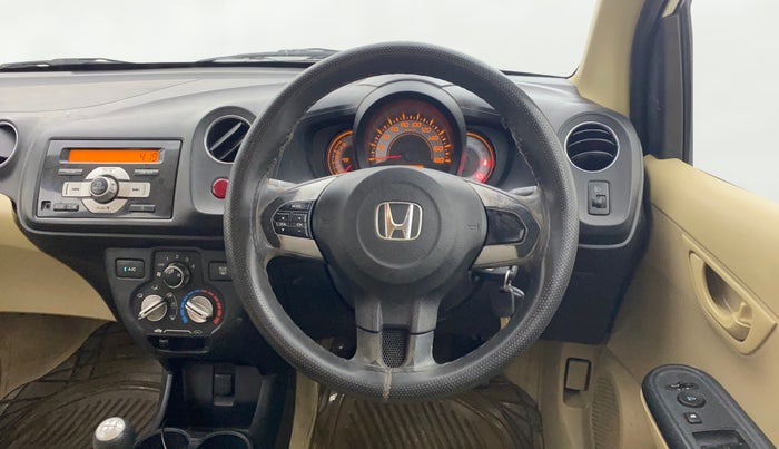 2014 Honda Brio S MT, Petrol, Manual, 67,673 km, Steering Wheel Close Up